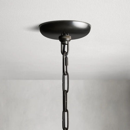 Glacien Round Glass Chandelier