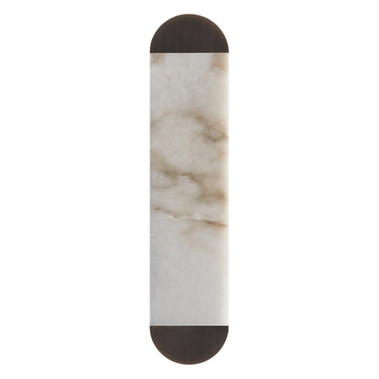 Ghost alabaster wall sconce