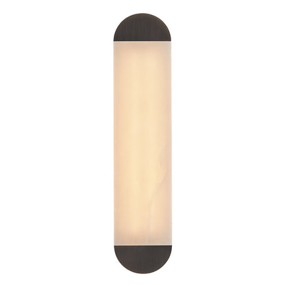 Ghost alabaster wall sconce