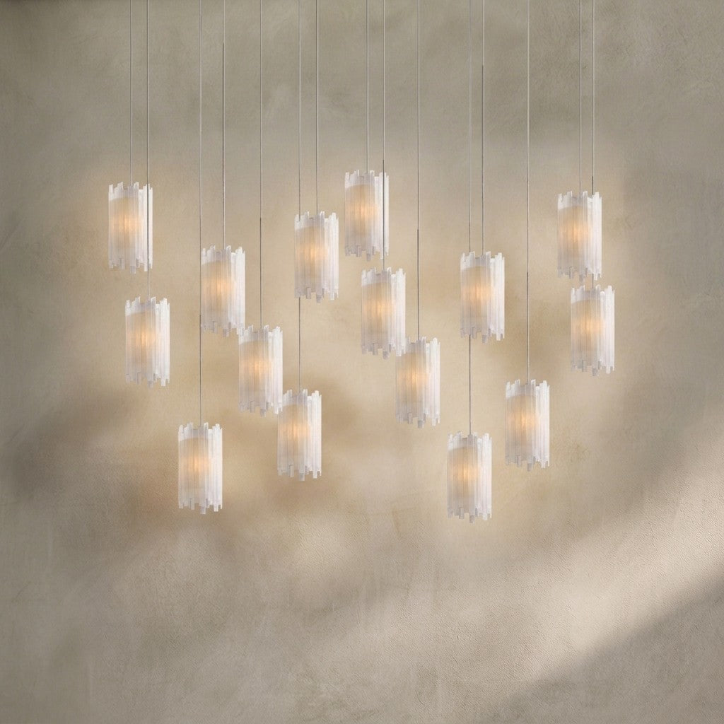 Gianna Rectangular Chandelier 15/30 Light