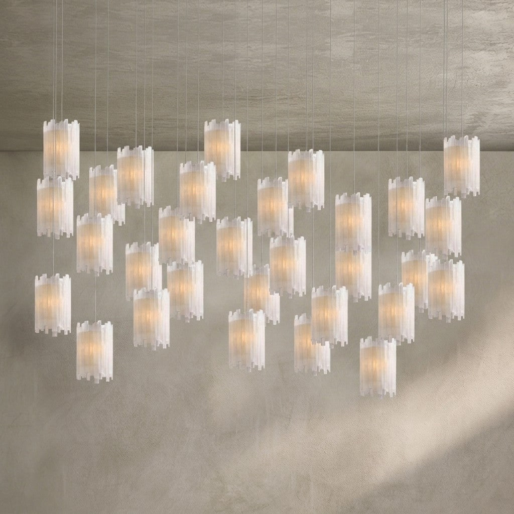 Gianna Rectangular Chandelier 15/30 Light