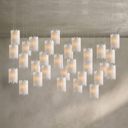 Gianna Rectangular Chandelier 15/30 Light