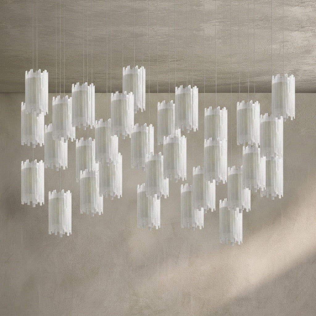 Gianna Rectangular Chandelier 15/30 Light