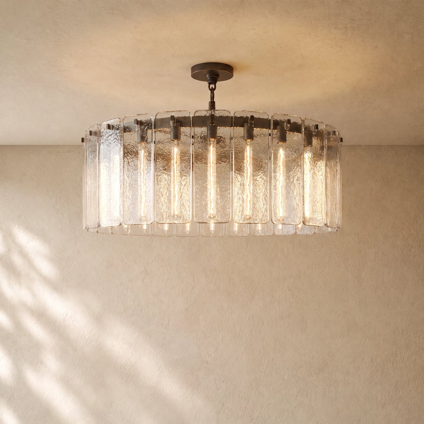 Calametta Glass Round Chandelier