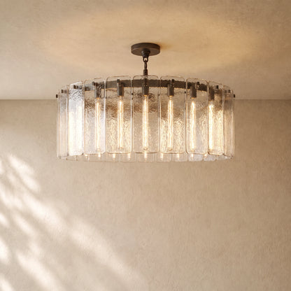 Calametta Glass Round Chandelier