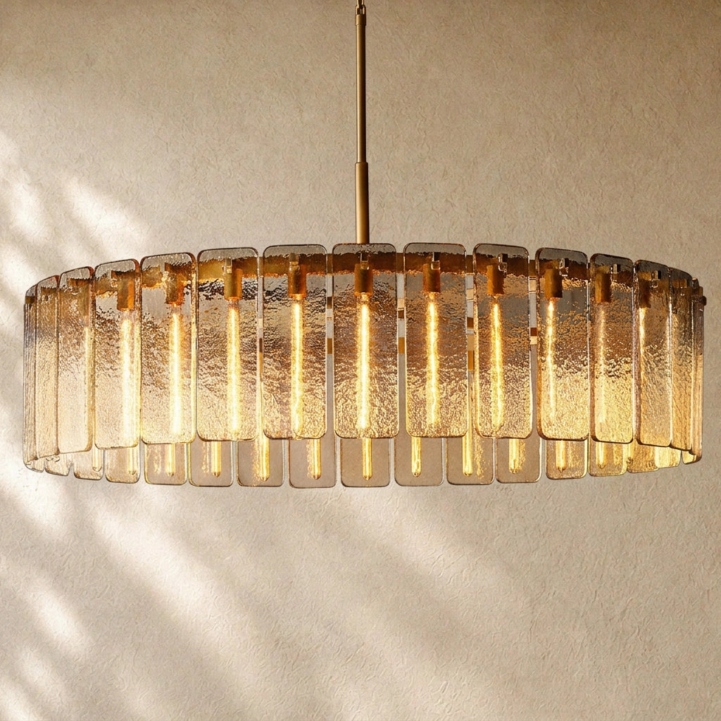 Calametta Glass Round Chandelier
