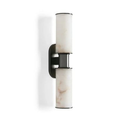 Harlin 2-Light Wall Sconce in Alabaster