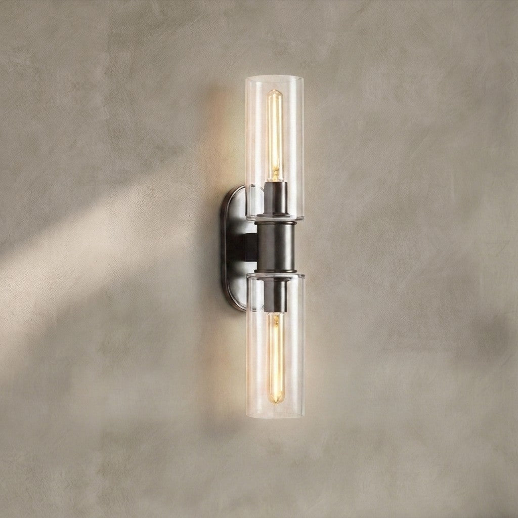 Harrlin Double Sconce in Clear