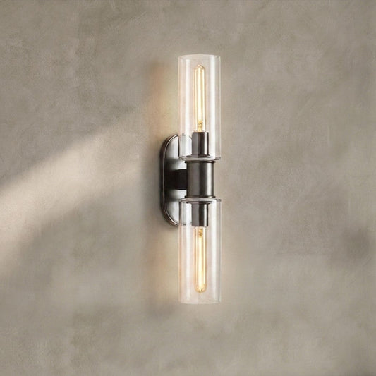 Harrlin Double Sconce in Clear