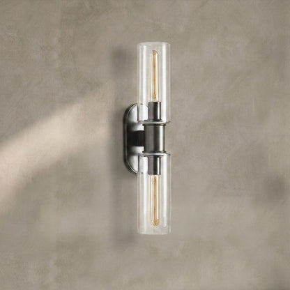 Harrlin Double Sconce in Clear