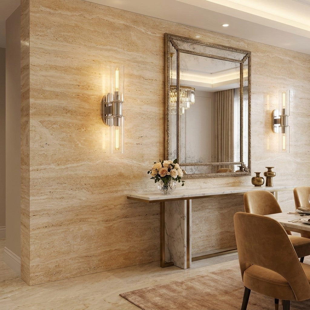 Harrlin Double Sconce in Clear