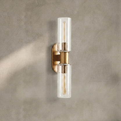 Harrlin Double Sconce in Clear