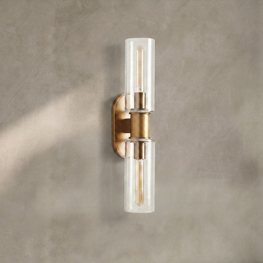 Harrlin Double Sconce in Clear