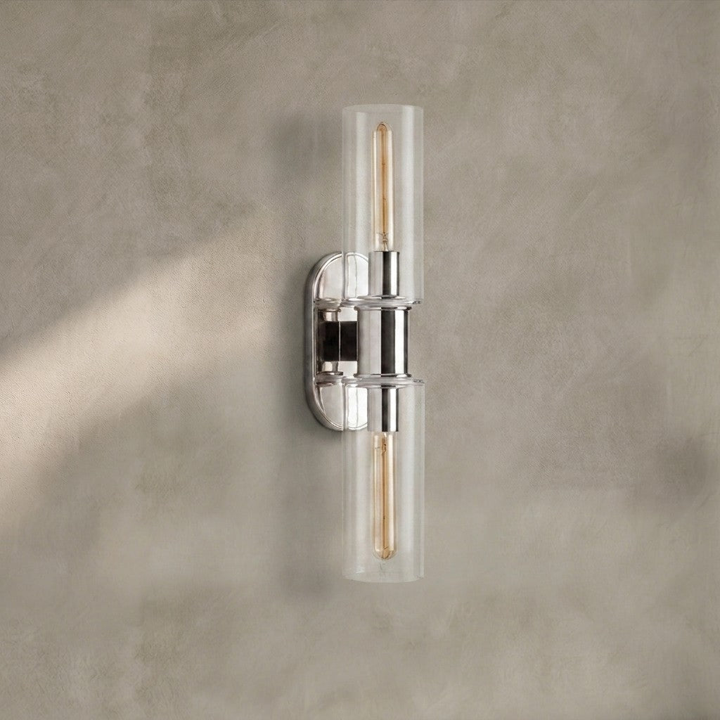 Harrlin Double Sconce in Clear