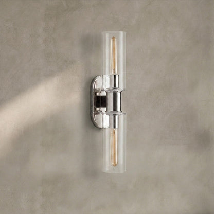 Harrlin Double Sconce in Clear