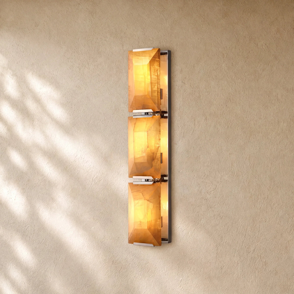 Hartley Calcite Triple Sconce