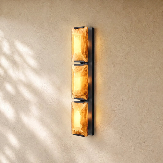Hartley Calcite Triple Sconce