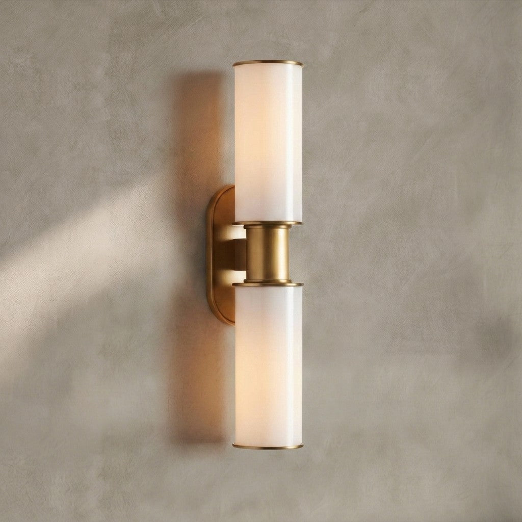 Harrlin Double Sconce in Milk