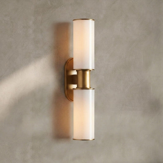 Harrlin Double Sconce in Milk