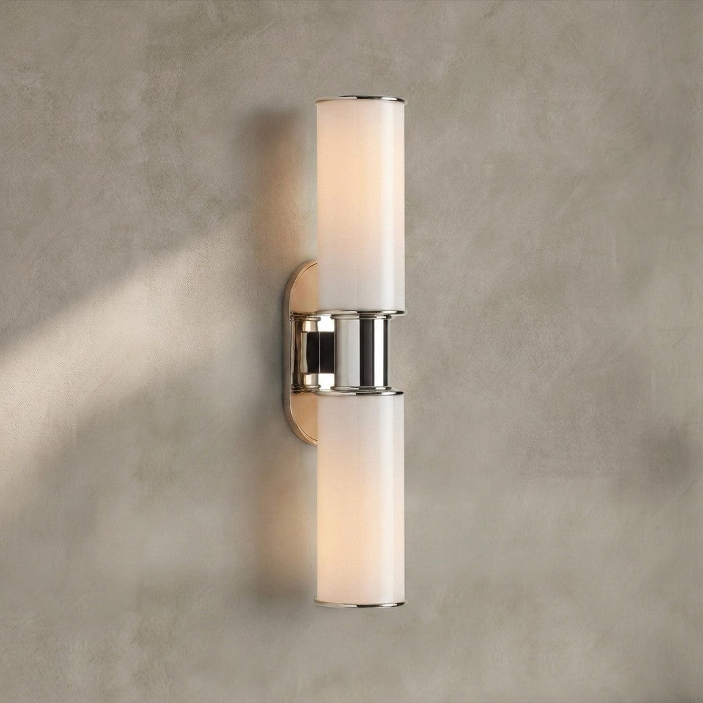 Harrlin Double Sconce in Milk