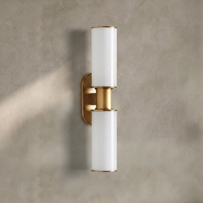 Harrlin Double Sconce in Milk