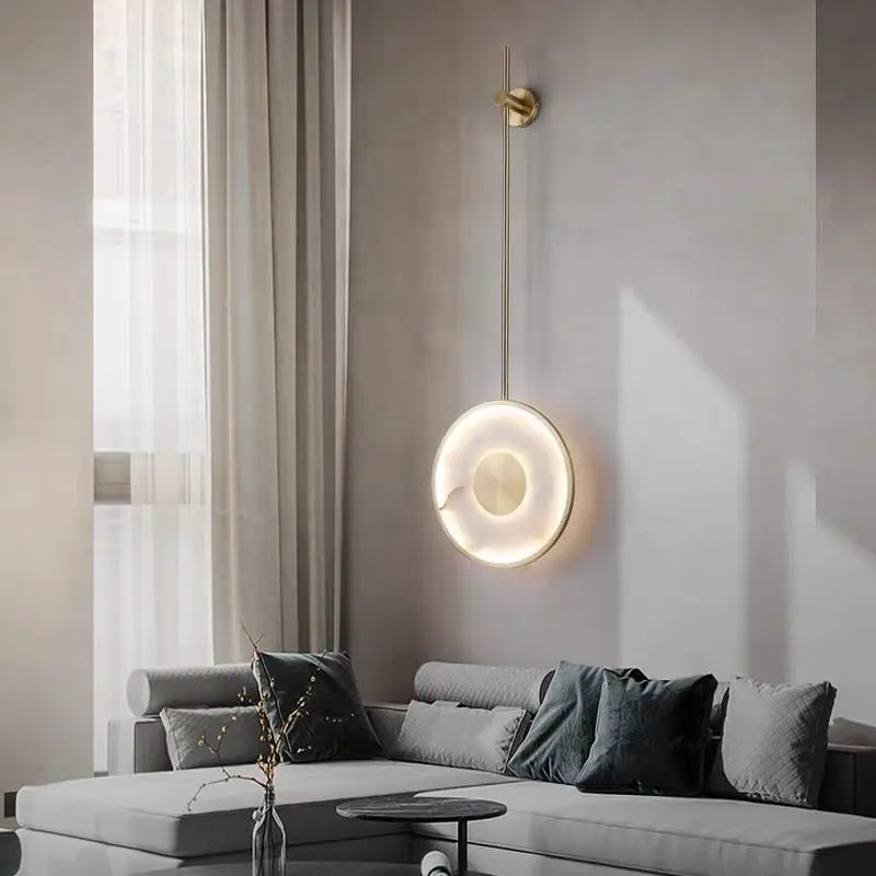 Icarus Alabaster Bedside Wall Mounted Lamps | Morylighting (2)