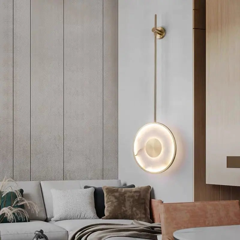 Icarus Alabaster Bedside Wall Mounted Lamps | Morylighting (1)