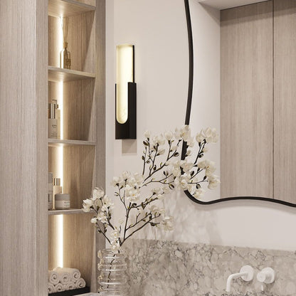 Morylighting Alabaster Radiance Wall Sconce - elegant American bedroom