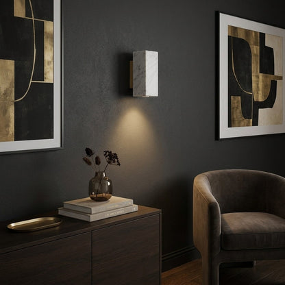 Italian Marble Wall Lamp