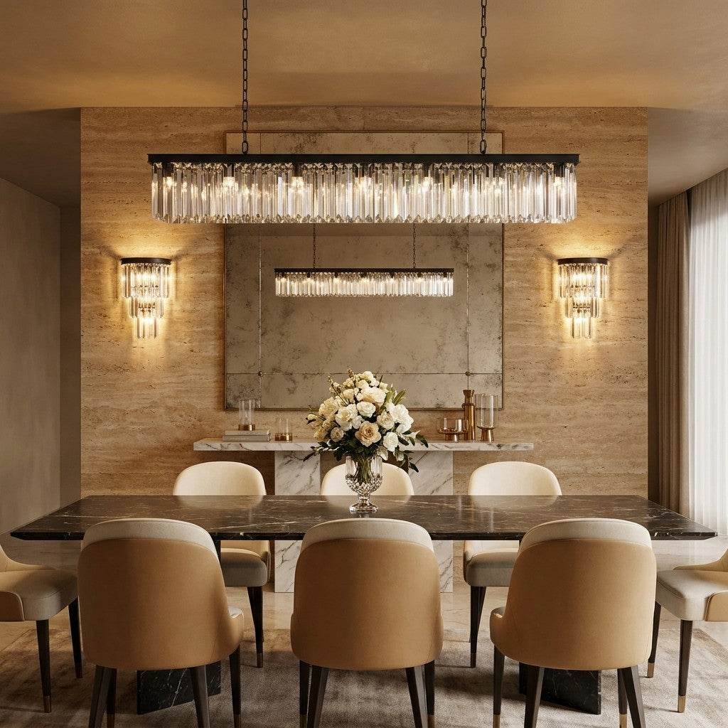 Leyland Rectangular Chandelier 60''72''