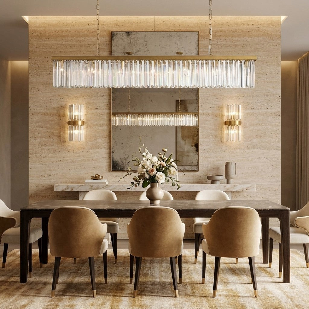 Leyland Rectangular Chandelier 60''72''