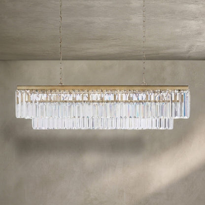 Leyland Tiered Rectangular Chandelier