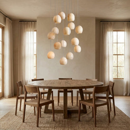 Maeva Round Chandelier 3/7/15/36 Light
