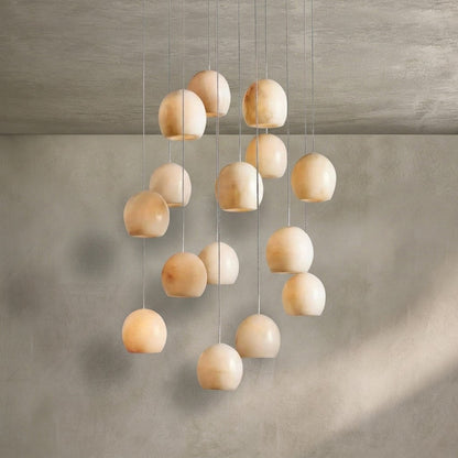 Maeva Round Chandelier 3/7/15/36 Light