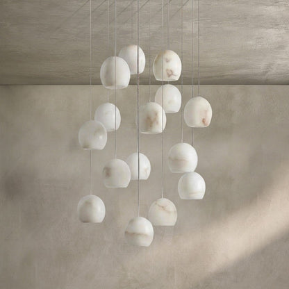 Maeva Round Chandelier 3/7/15/36 Light