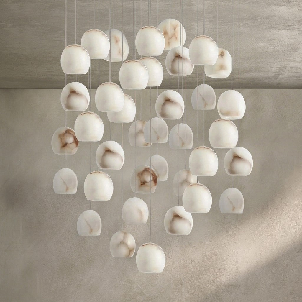Maeva Round Chandelier 3/7/15/36 Light