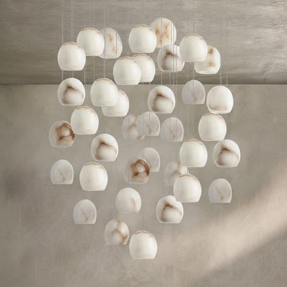 Maeva Round Chandelier 3/7/15/36 Light