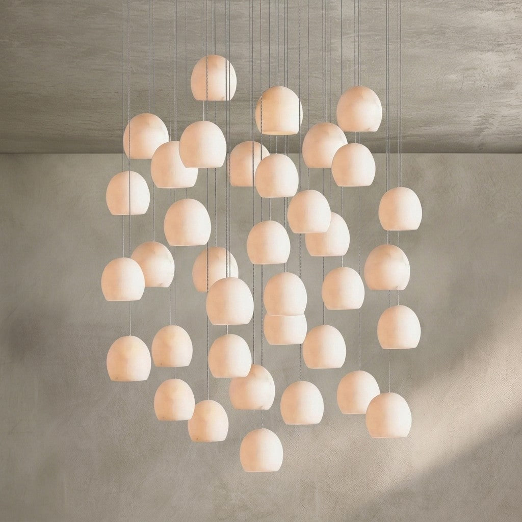 Maeva Round Chandelier 3/7/15/36 Light