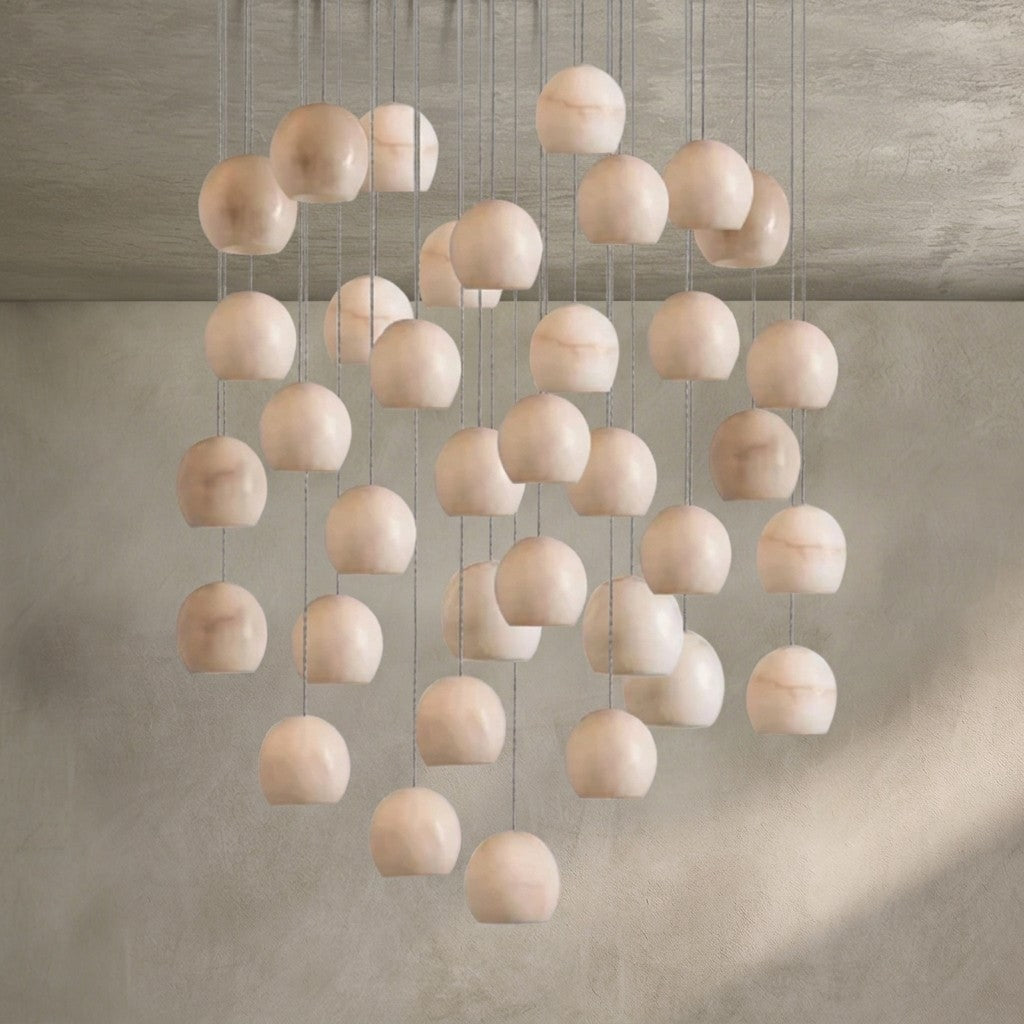 Maeva Round Chandelier 3/7/15/36 Light