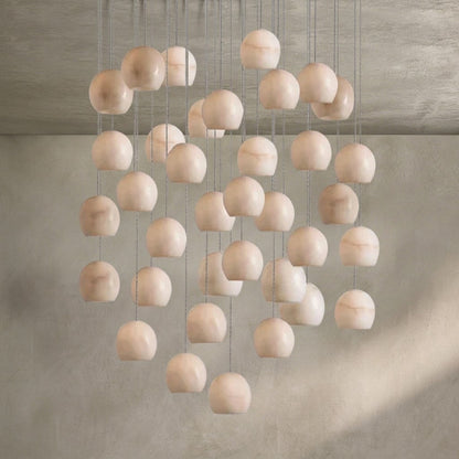 Maeva Round Chandelier 3/7/15/36 Light
