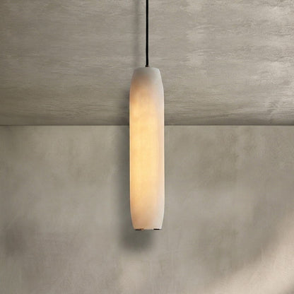 Marble Alabaster Flute Pendant Light