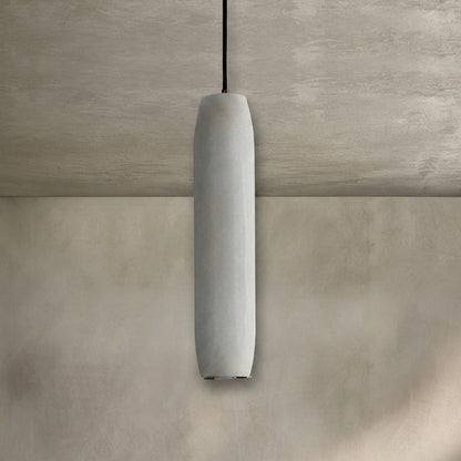 Marble Alabaster Flute Pendant Light