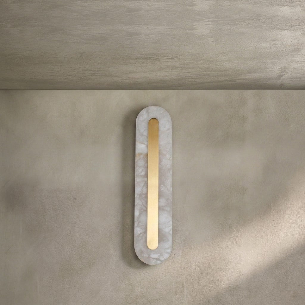 Marble Rounded Wall Light