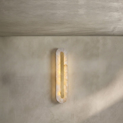 Marble Rounded Wall Light