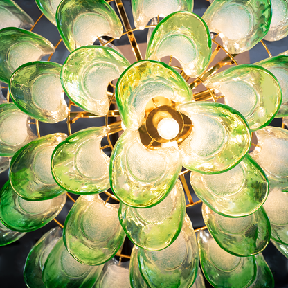 Marielle Mid Century Petal Chandelier