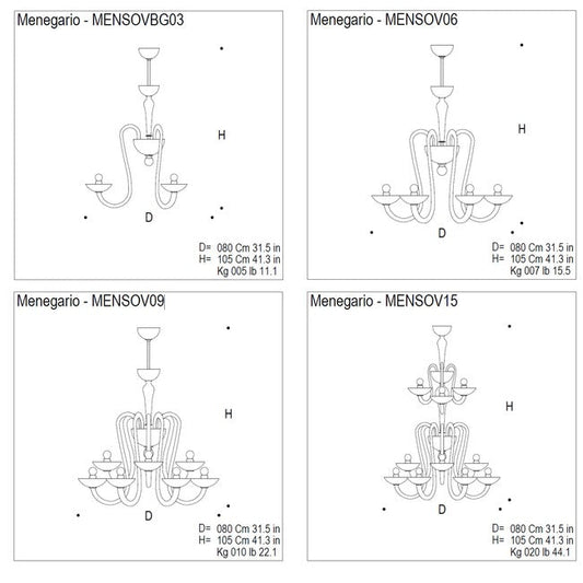 Ravelin Chandelier
