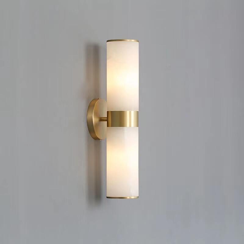 Morylighting Alabaster Linear Bath Wall Sconce - luxury American wine room