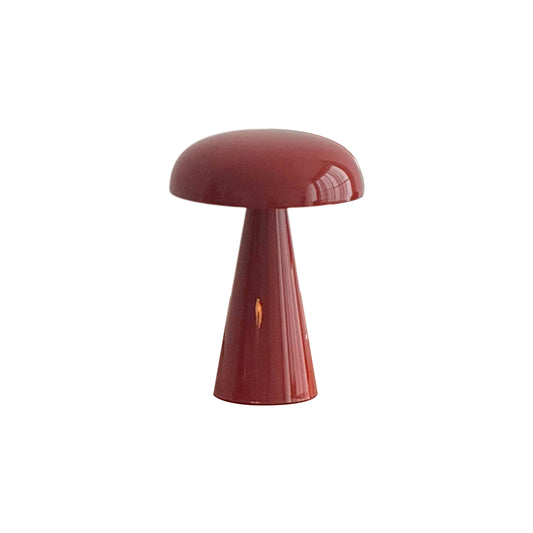 Glossy Mushroom Dome Table Lamp