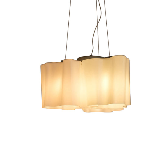 Layered Cloud Glass Pendant Chandelier