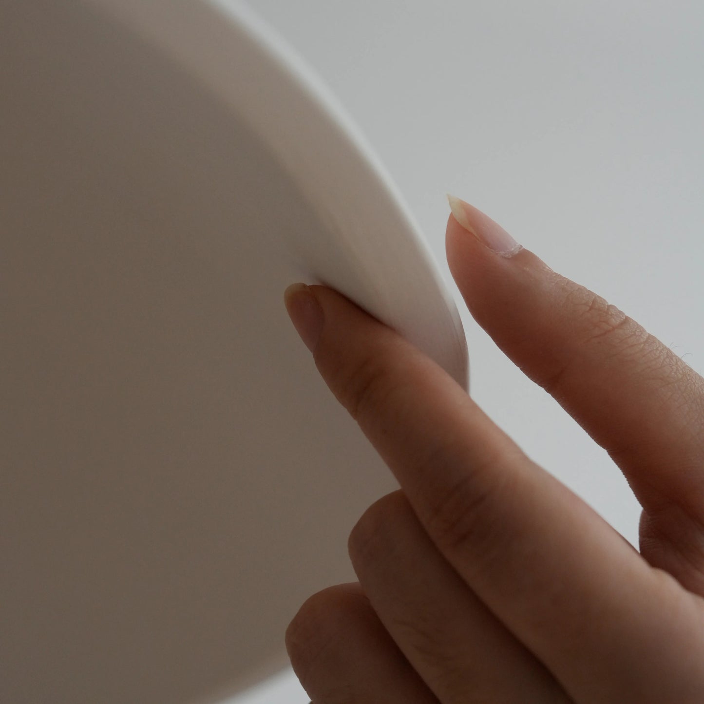 Matte White Cone Pendant Light